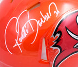 Ronde Barber Signed Tampa Bay Buccaneers Flash Speed Mini Helmet-Beckett W Holo