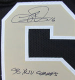 Lance Moore Signed/Inscribed Custom Football Jersey Saints JSA 200851