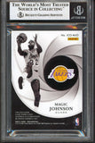 Magic Johnson Signed 2020 Panini Noir Icons #2 33/99 Card Auto 10! BAS Slabbed