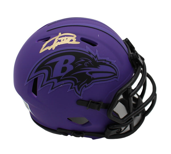 Derrick Henry Signed Baltimore Ravens Speed Rave NFL Mini Helmet