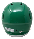 Zack Baun Signed Philadelphia Eagles FS Kelly Green Speed Replica Helmet BAS