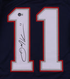 Julian Edelman Signed New England Patriots Jersey (Beckett) 3xSuper Bowl Champs