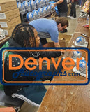 Jameson Williams Signed Detroit Lions Mini Helmet BAS 40173