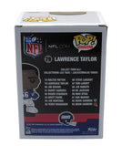 Lawrence Taylor HOF Signed/Auto Funko Pop #79 NY Giants Beckett Witness 200090