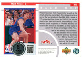 Mark Price Autographed/Signed 93-94 Upper Deck #TM5 Trading Card Beckett 52555