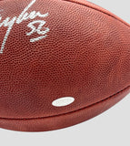 Lawrence Taylor HOF Signed/Auto NFL Leather Football New York Giants JSA 205449