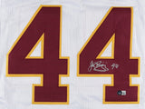 John Riggins Signed Washington Redskin Jersey (Beckett) Super Bowl XVII MVP / RB