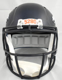 Patrick Surtain II Autographed Denver Broncos F/S Speed Helmet - Beckett W Holo
