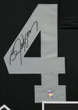 FRAMED OAKLAND RAIDERS BO JACKSON AUTOGRAPHED SIGNED JERSEY BO JACKSON HOLOGRAM
