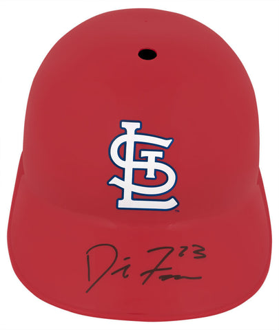 David Freese Signed Cardinals Souvenir Replica Batting Helmet - (SCHWARTZ COA)