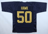 A. J. Hawk Signed Packers Throwback Jersey (Beckett) Green Bay 2006 1st Rnd Pck