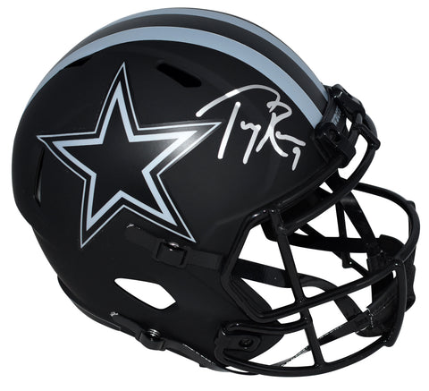 TONY ROMO SIGNED DALLAS COWBOYS ECLIPSE FULL SIZE SPEED HELMET BECKETT
