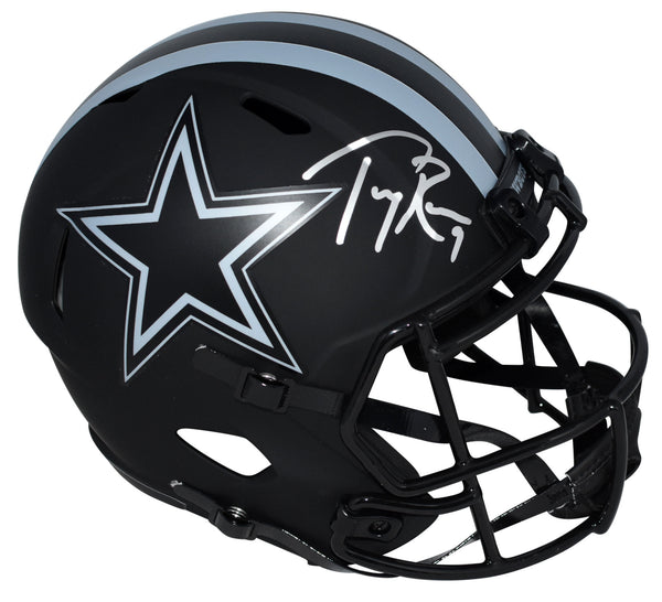 TONY ROMO SIGNED DALLAS COWBOYS ECLIPSE FULL SIZE SPEED HELMET BECKETT