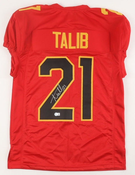 Aqib Talib Signed Tampa Bay Buccaneers Jersey (Beckett) Bucs 2008 1st Roud Pk