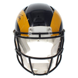 Eric Dickerson Autographed "HOF 99" Rams 1981-99 Throwback Helmet Beckett
