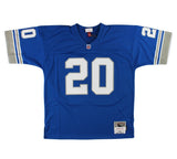 Barry Sanders Signed Detroit Lions Mitchell & Ness 1996 Blue NFL Jersey