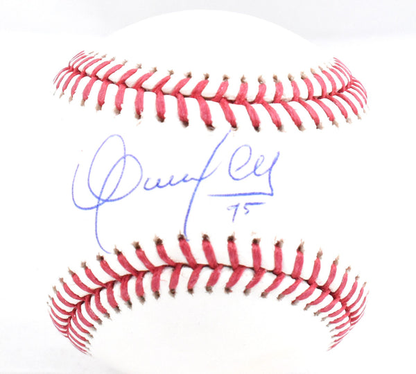 Oswaldo Cabrera Autographed Rawlings OML Baseball - Beckett W Hologram *Blue