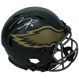 Makai Lemon Autographed Philadelphia Eagles 2025 STS Authentic Helmet Beckett