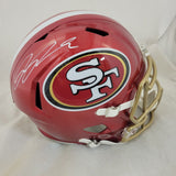 RICKY PEARSALL SIGNED SAN FRANCISCO 49ERS F/S FLASH SPEED REPLICA HELMET BECKETT