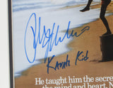 Ralph Macchio Signed Framed 11x17 Karate Kid Poster Photo Karate Kid Insc JSA