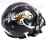 Fred Taylor Autographed Jaguars Speed Mini Helmet W/11,695 - Beckett W Hologram