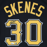 Paul Skenes Autographed Pittsburgh Pirates Black Nike Jersey Fanatics