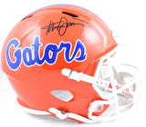 Steve Spurrier Autographed Florida Gators F/S Speed Helmet - Beckett W Hologram
