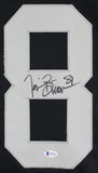 Tim Brown Signed Oakland Raiders Jersey (Beckett) Ex-Irish All Pro Wide Receiver