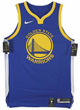 Warriors Stephen Curry Authentic Signed Blue Nike The Bay Swingman Jersey JSA