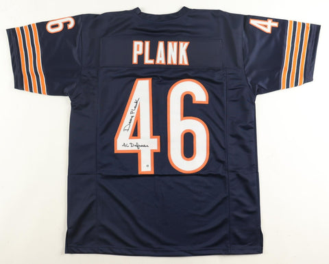 Doug Plank Signed Chicago Bears Jersey "46 Defense" (JSA) 1975 Draft Pick / OSU