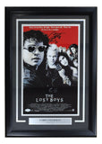 Corey Feldman Signed Framed 11x17 The Lost Boys Photo Peace Inscr PSA/DNA ITP