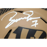 Boomer Esiason Signed Cincinnati Bengals '23 Salute Mini Helmet Beckett 43220