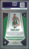 2017 Panini Prizm #16 Jayson Tatum RC On Card White Ink PSA/DNA Auto GEM MINT 10