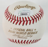 David Cone Signed OML 2000 World Series Baseball (JSA) New York Yankees /Pitcher