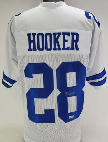 Malik Hooker Signed Dallas Cowboys Jersey (Players Ink) 2014 NCAA National Champ