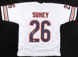 Matt Suhey Signed Chicago Bears White Jersey (JSA COA) Super XX F.B / Penn State