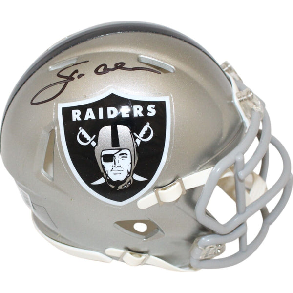 Jon Gruden Autographed/Signed Oakland Raiders Flash Mini Helmet Beckett 48852