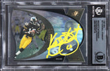 Steelers Kordell Stewart Authentic Signed 1997 SPX #47 Card BAS Slabbed 2
