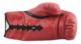 Errol Spence Jr. Signed Red Left Hand Everlast Boxing Glove w/ Case BAS Witness