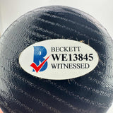 Autographed/Signed Alex Bregman Black Louisville Slugger Baseball Bat BAS COA