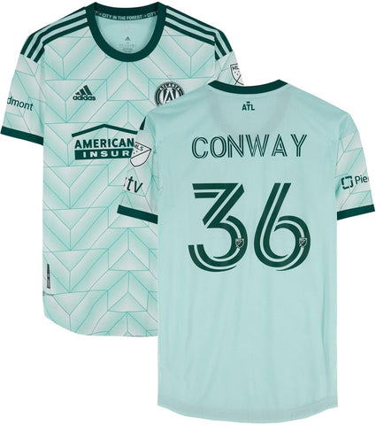 Jackson Conway Atlanta United FC Signed Player-Issued 36 Jersey 2023 MLS