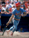 Andy Van Slyke Signed Cardinals Jersey (JSA COA) 3xAll-Star (1988, 1992, 1993)