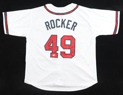 John Rocker Signed Atlanta Braves Jersey Inscribed "F**K N.Y." (JSA QR Code)