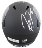 Ravens Ray Lewis Signed 2026 On-Field Alt Full Size Speed Rep Helmet BAS Witness