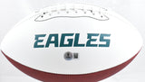 Milton Williams Autographed Eagles Logo Football SB Champs - Beckett W Hologram