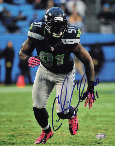 Chris Clemons Autographed Signed 8x10 Photo Seattle Seahawks MCS Holo #63349