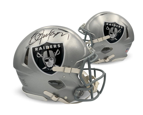 Bo Jackson Autographed Los Angeles Raiders Full Size Authentic Helmet Beckett