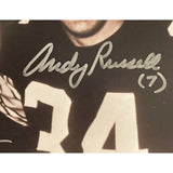 Jack Lambert Andy Russell Jack Ham Signed Steelers 16x20 BAS 46387
