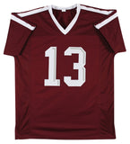 Texas A&M Mike Evans Authentic Signed Maroon Pro Style Jersey BAS Witnessed