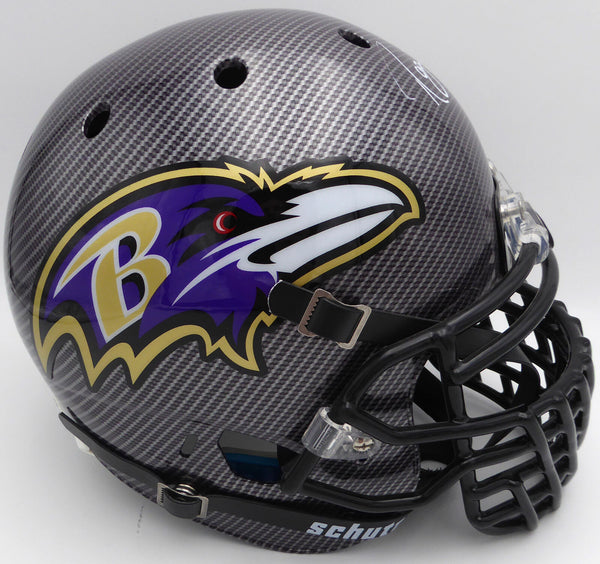 baltimore ravens penn state football helmets Ray Lewis Autographed Full Size Authentic Helmet Ravens W/Stats Becket – Super Sports Center